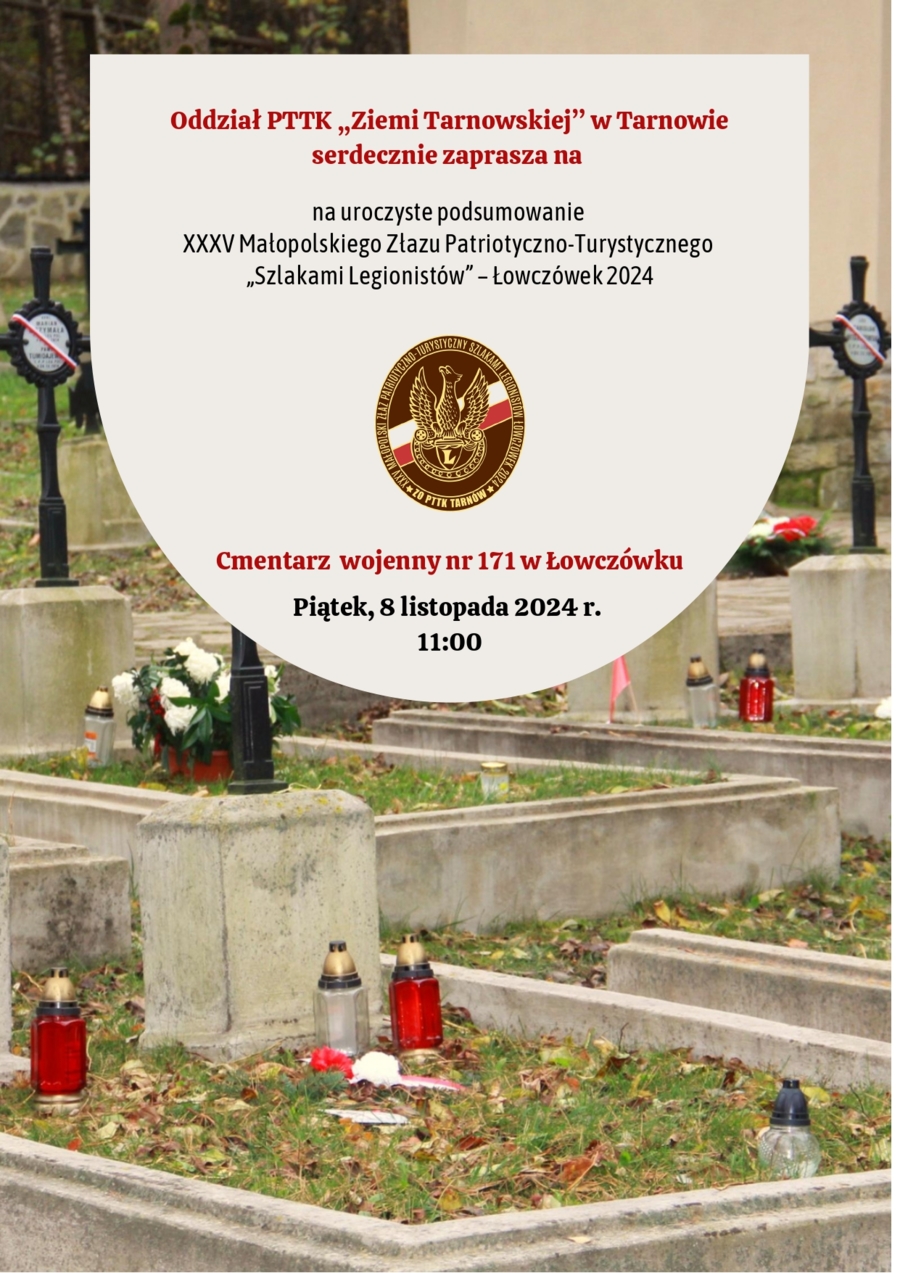 Plakat złazu w Łowczówku
